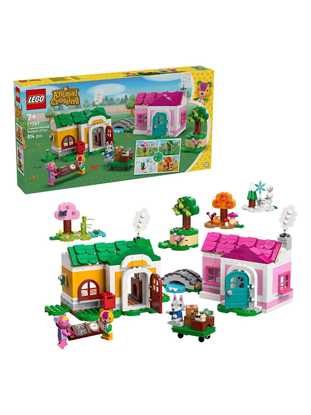 Animal Crossing Yaratıcı Evler: Eğlenceli Mevsimler 77057