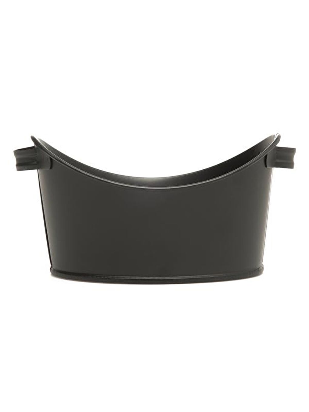 Metal Kayık Ekmeklik - Siyah-1