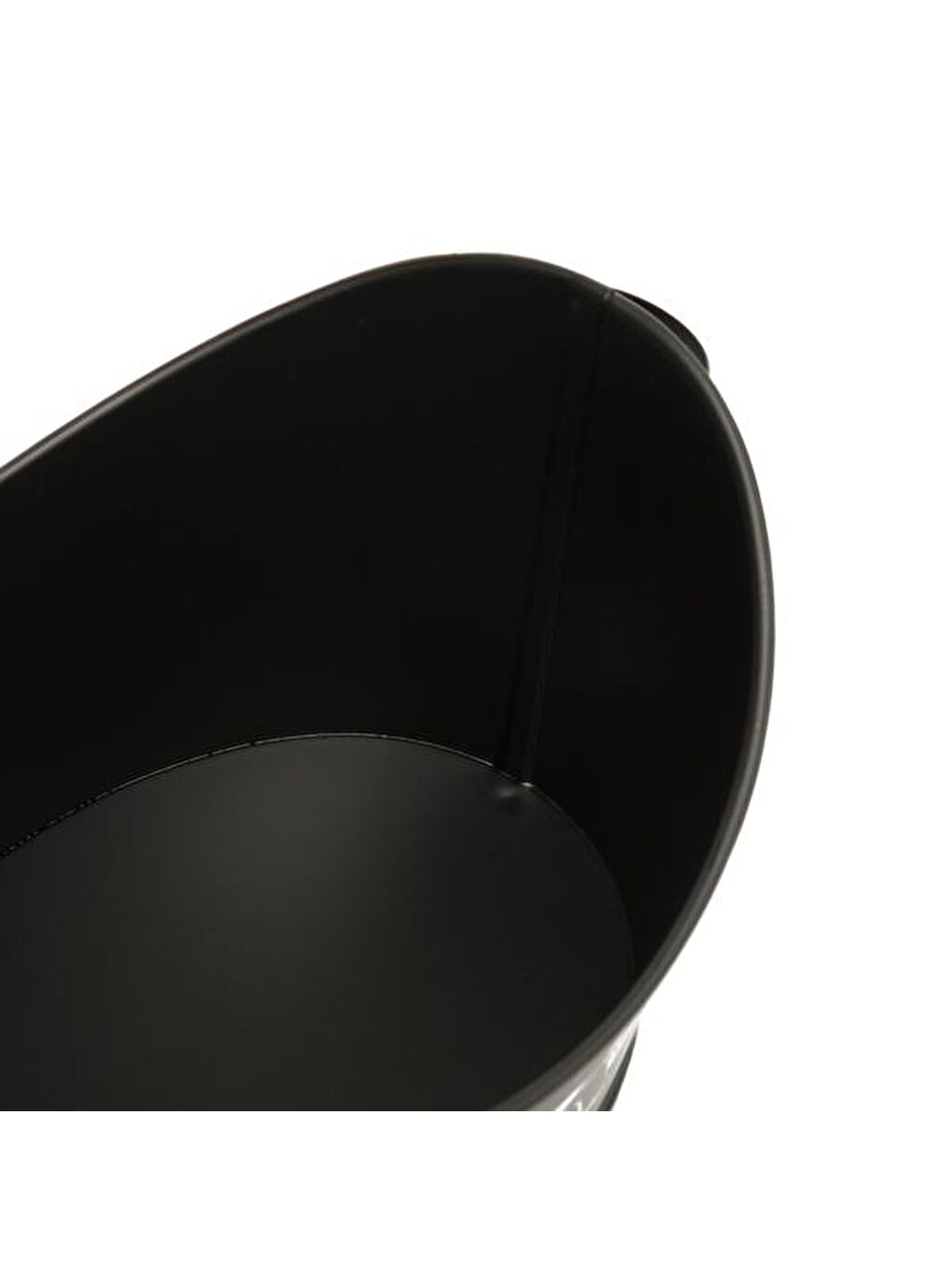 Metal Kayık Ekmeklik - Siyah-3