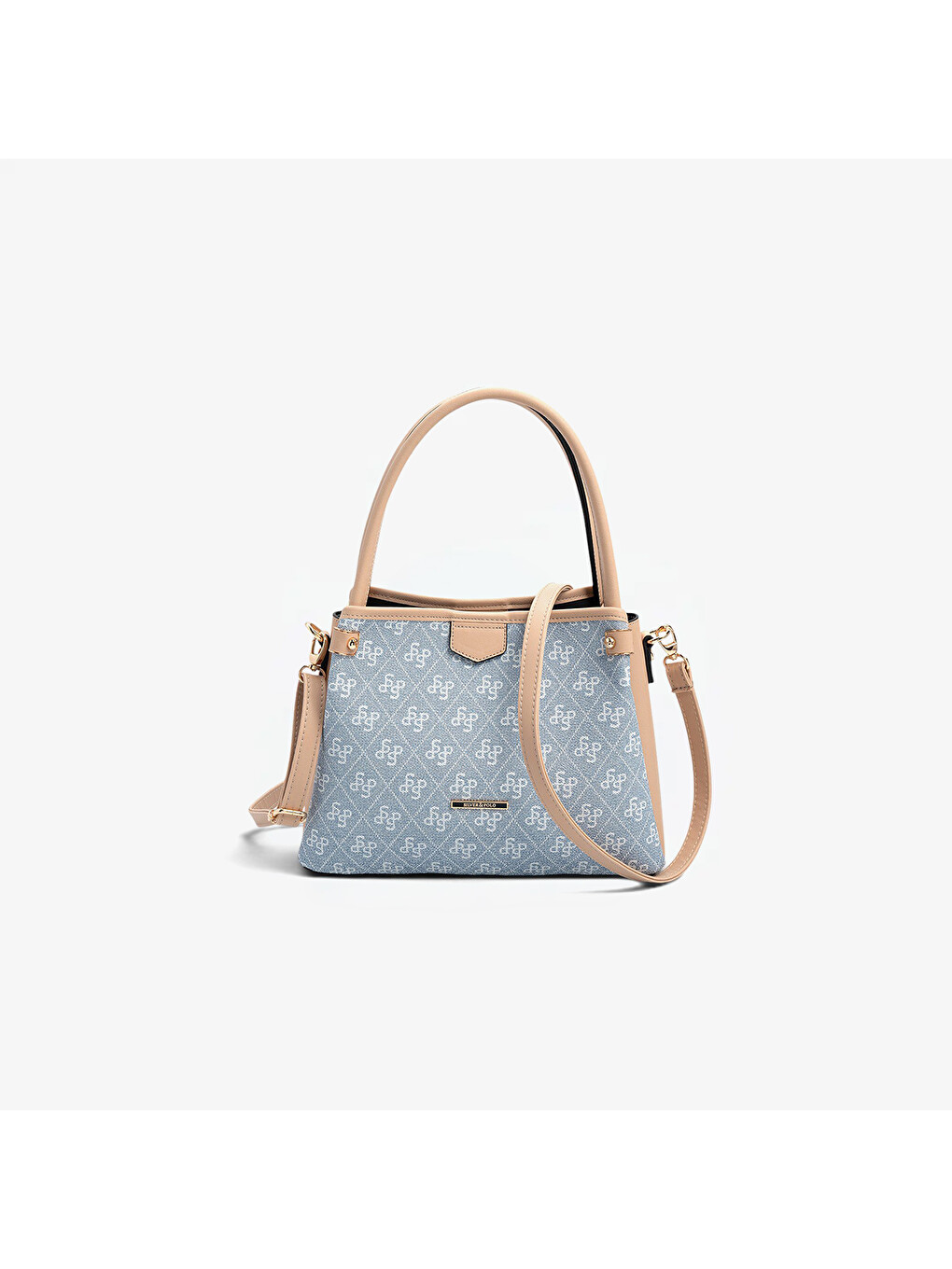 Lacivert Kadın SP1254-M178 SILVER POLO El ve Omuz Çantası Mavi-Ten-4