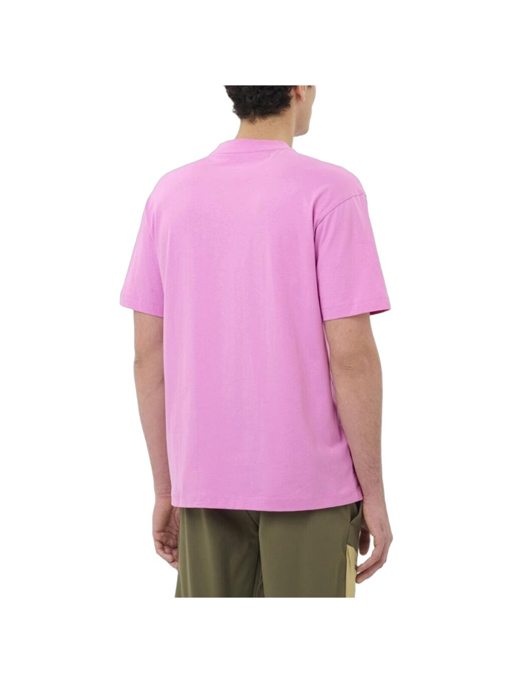 Chest Logo Rx Erkek Pembe Tişört-1