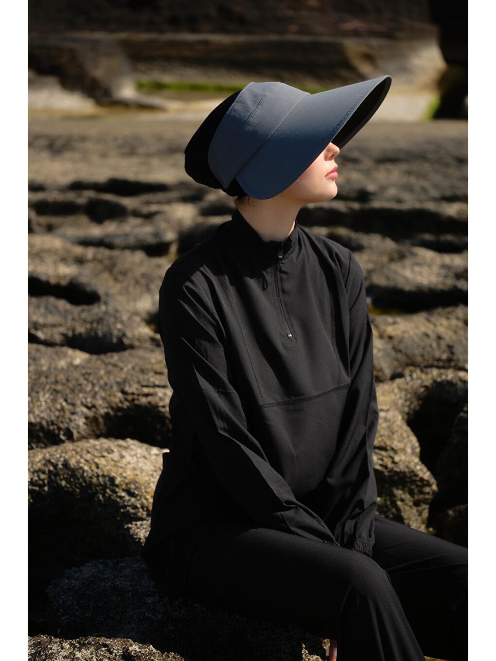 Vizor Plaj Şapkası Y25730-32 Gri