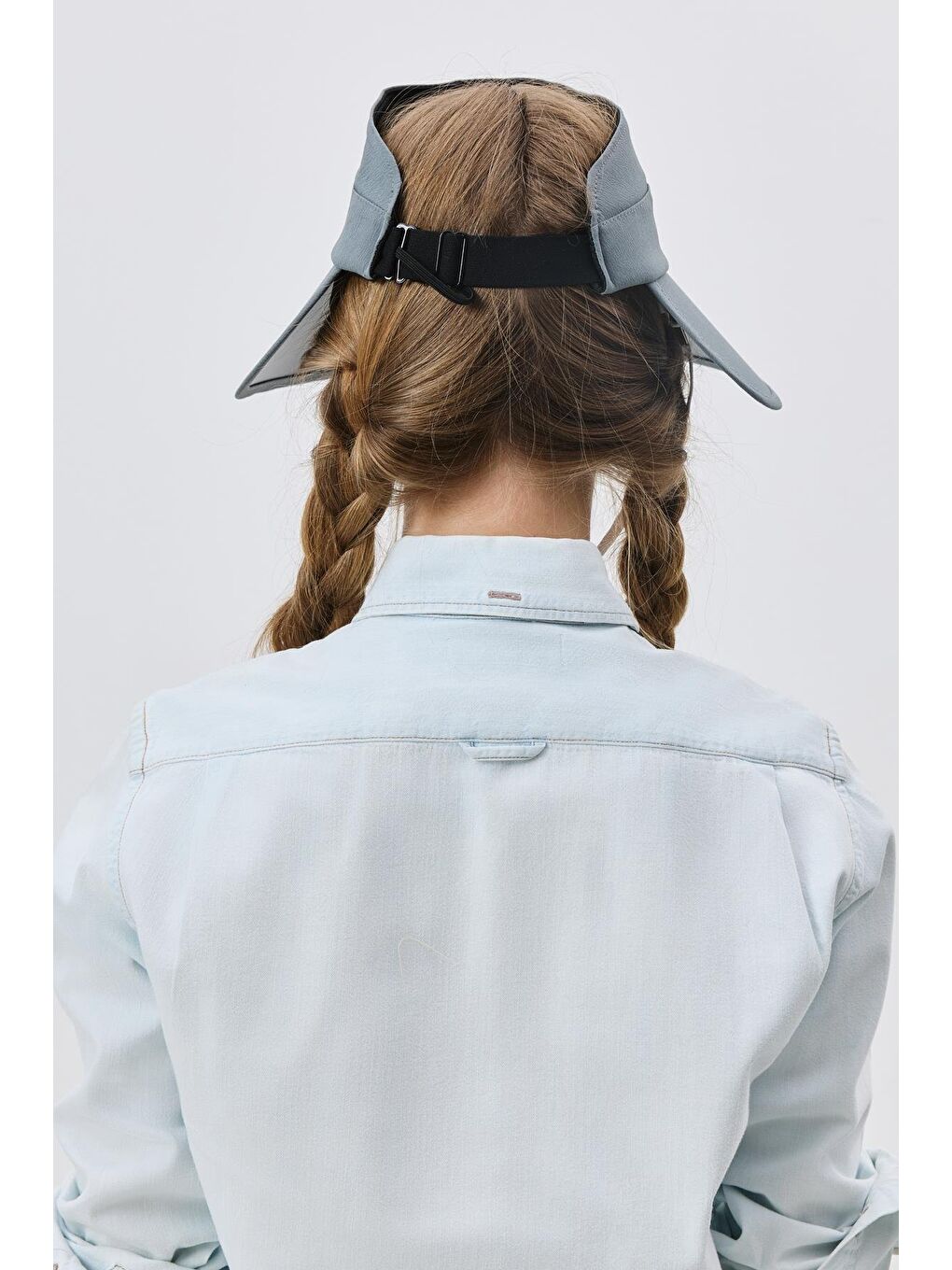 Vizor Plaj Şapkası Y25730-32 Gri-4