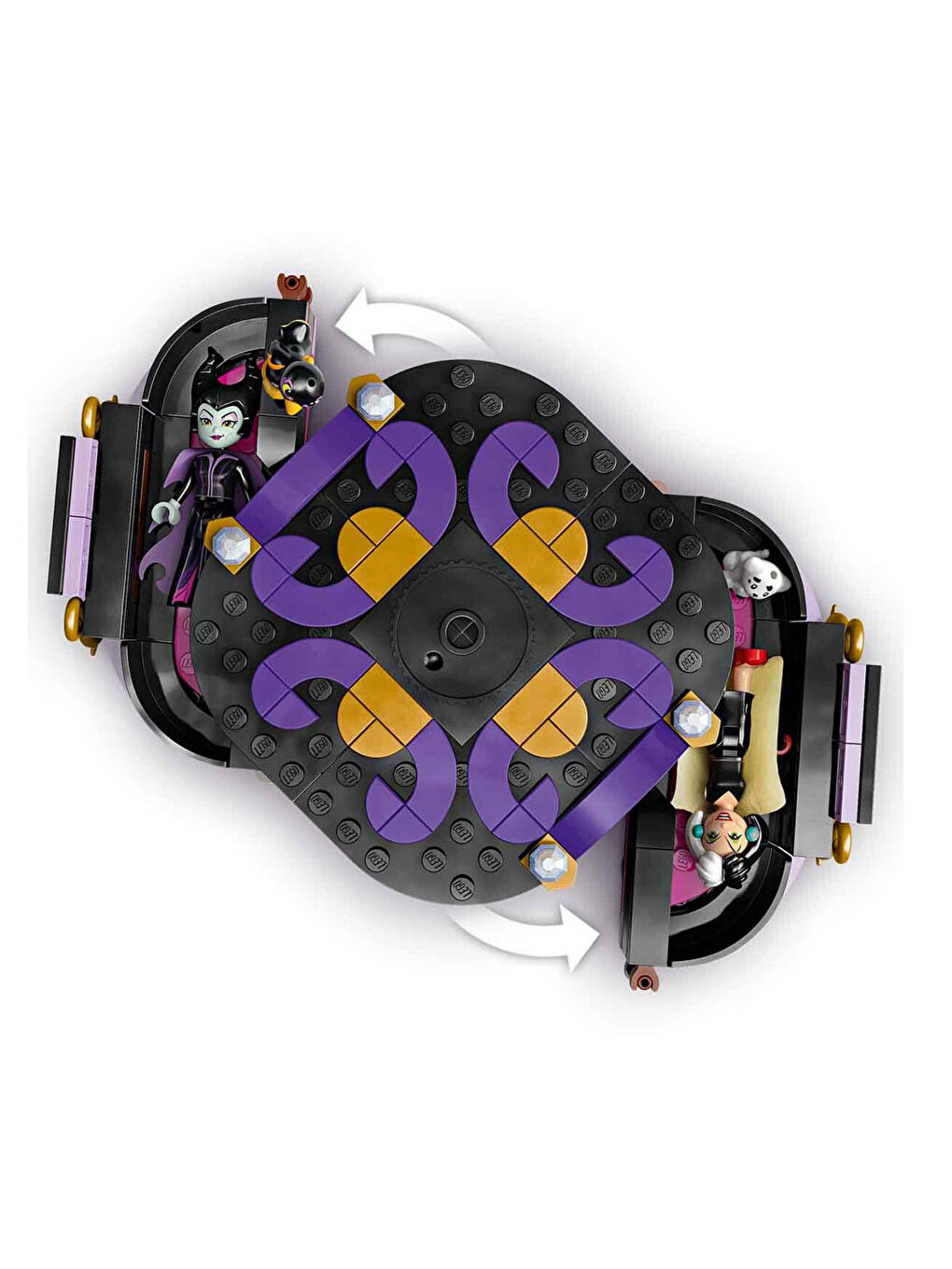 Disney Kötüleri Malefiz in ve Cruella De Vil in Elbiseleri 43262-1