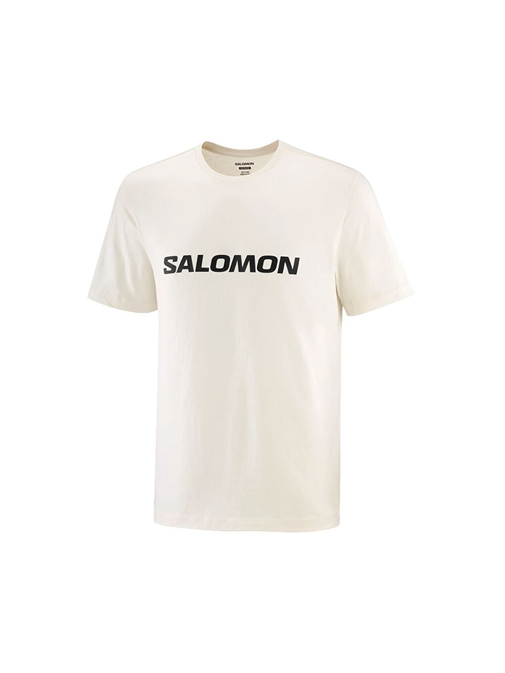 Salomon Logo Erkek Beyaz Tişört-2