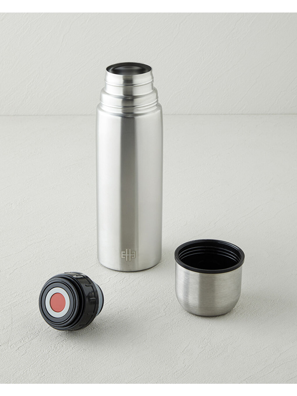 Gri Good Mood Jenga Çelik Termos 750 ml Inox-1