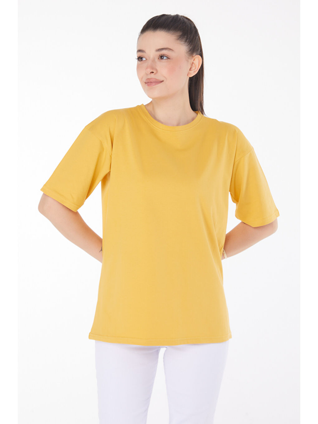 Sarı T-Shirt Hardal - 25849