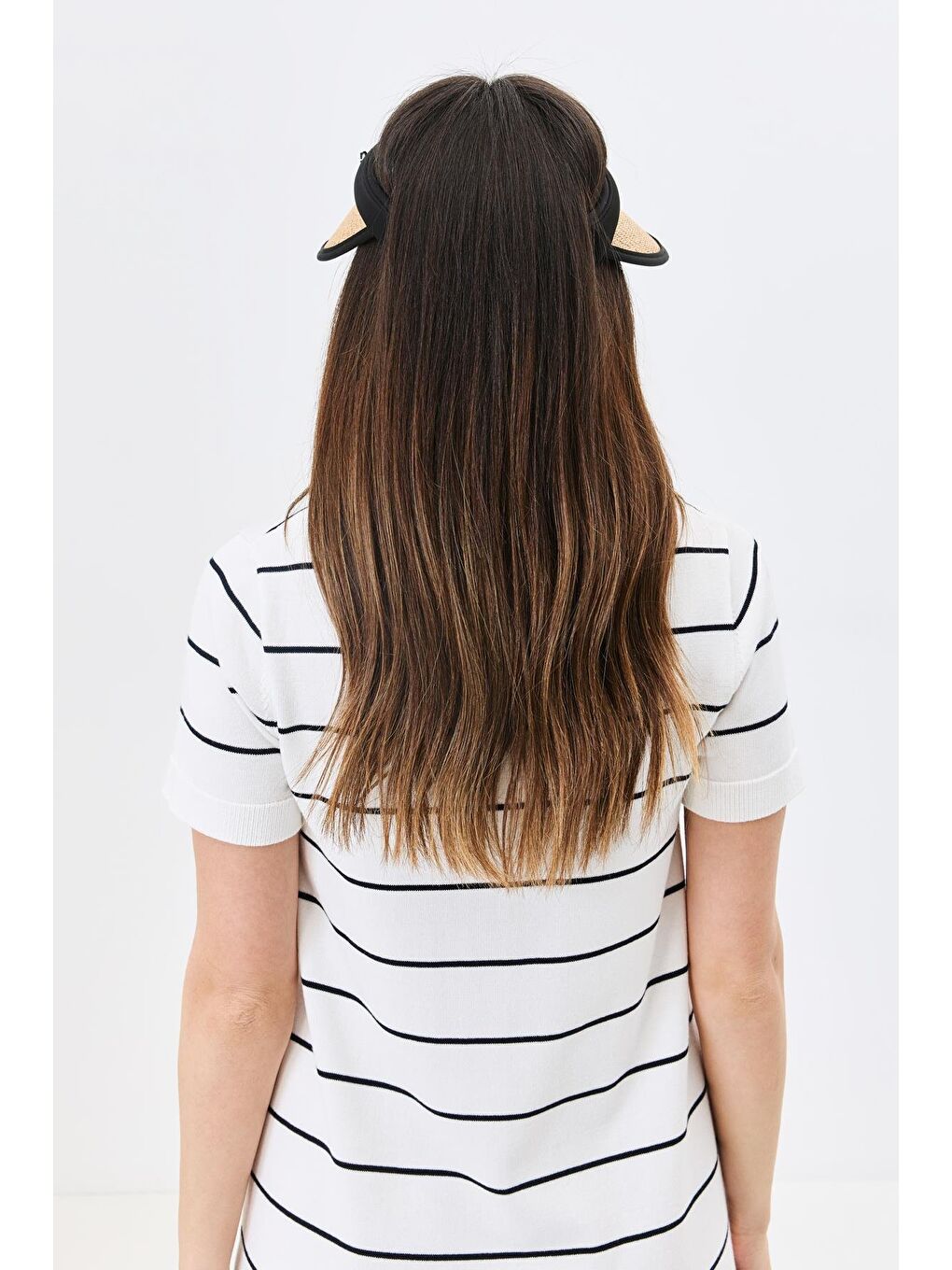 Bej Vizor Plaj Şapkası Y25730-31 Vizon-3