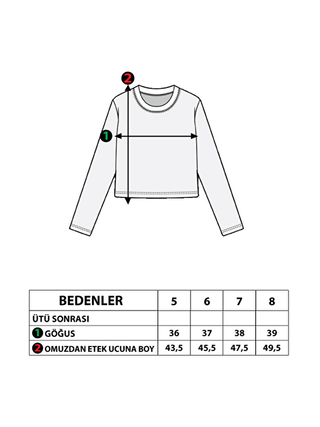 Ekru Kız Çocuk Kol Ucu Lastikli Taş İşlemeli Baskılı Tişört-1