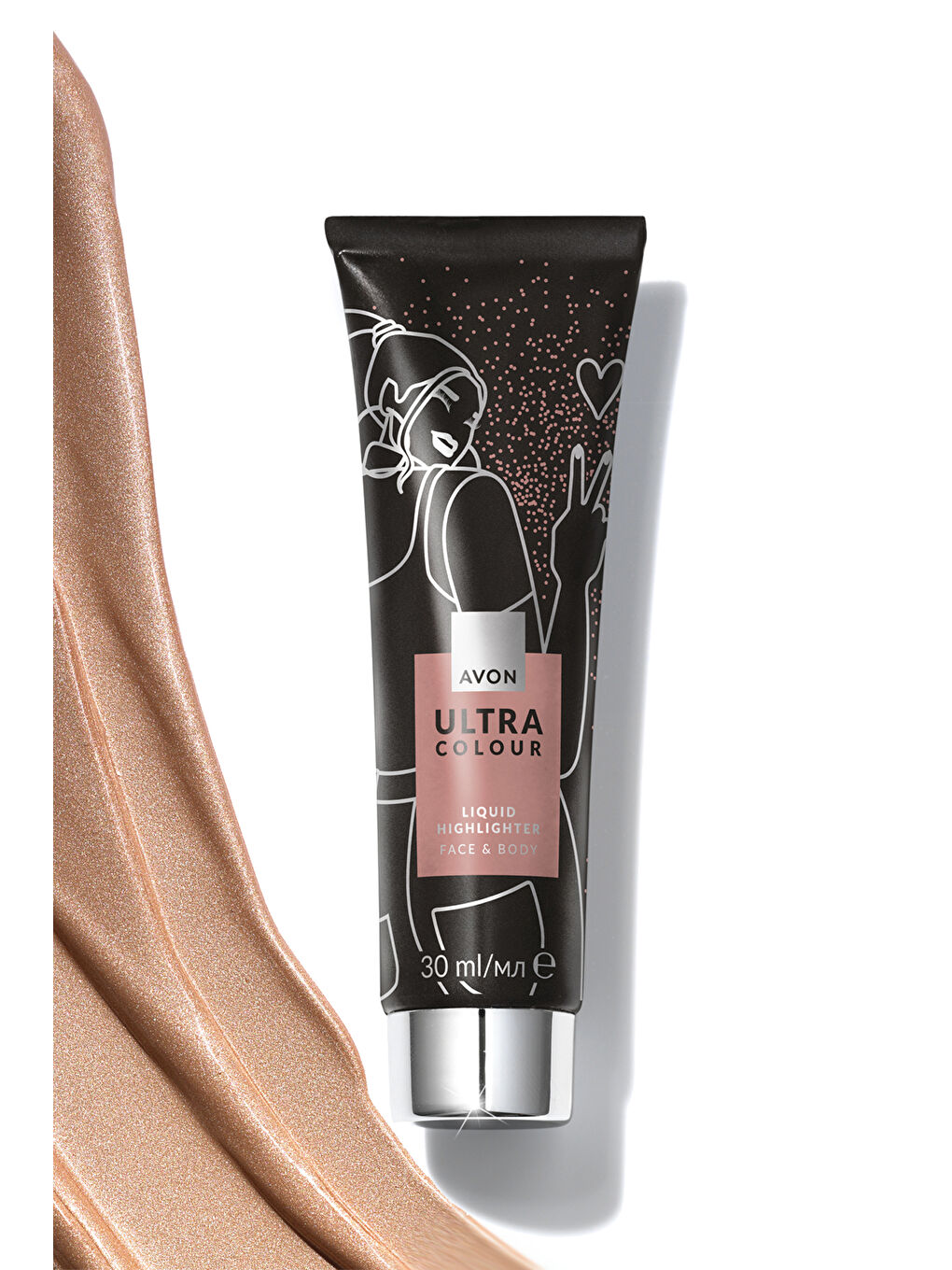 Ultra Colur Yüz ve Vücut Likit Aydınlatıcı Rose Quartz