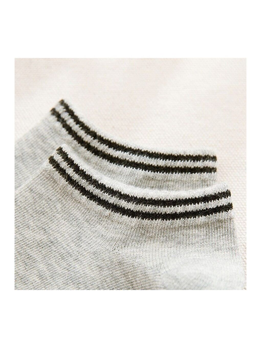 Karışık Unisex 5'li Patik Desenli Çorap Extra Rahat-3