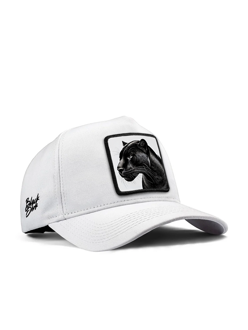 Panter Logolu Beyaz Beyzbol Premium Şapka