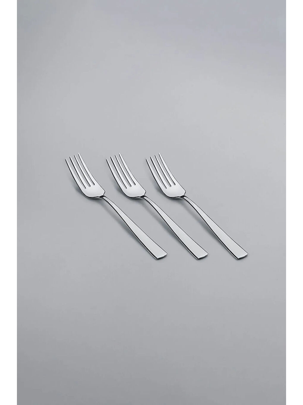 Gri Deniz Sade 12 Kişilik 60 Parça Kutulu Çatal Kaşık Takımı-5