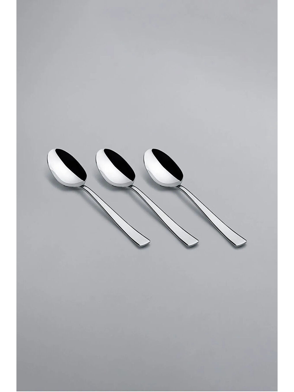 Gri Deniz Sade 12 Kişilik 60 Parça Kutulu Çatal Kaşık Takımı-6