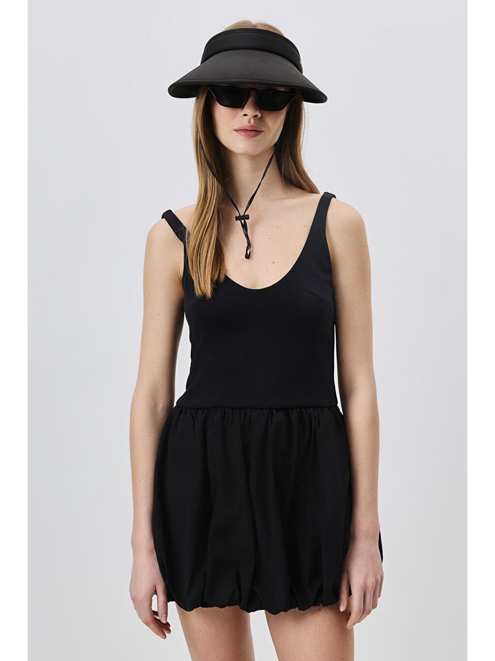 Vizor Plaj Şapkası Y25730-33 Siyah-1