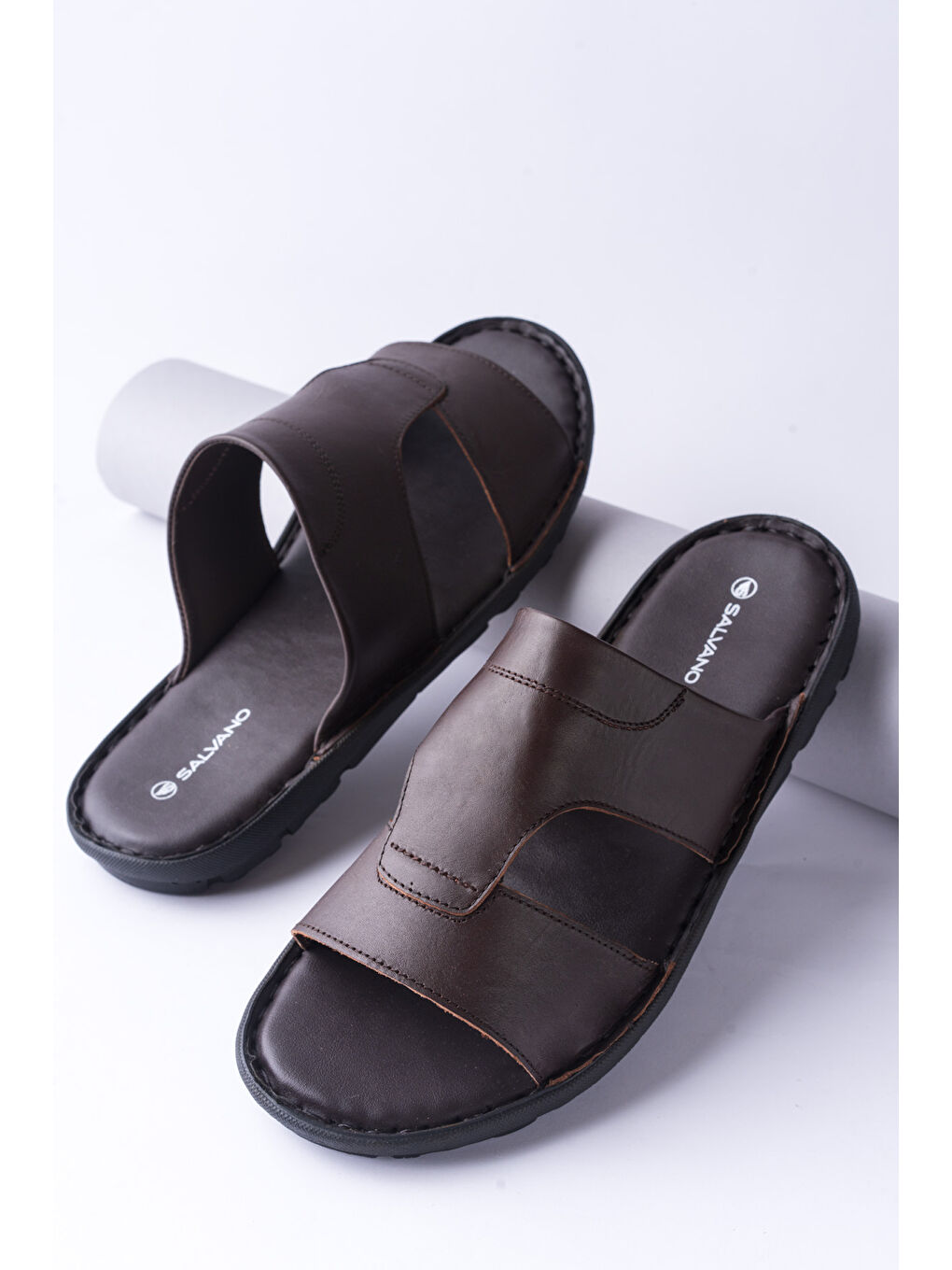 TEDDY 3FX Kahverengi Erkek Terlik-5