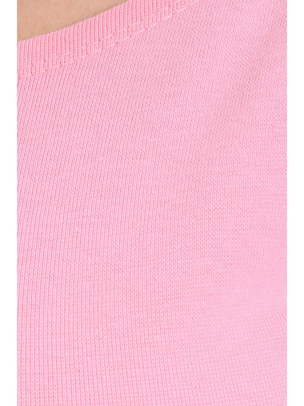 Kadın Slim Fit Dar Kesim Pamuklu Modal Kumaş Uzun Kollu Kayık Yaka Pembe Bluz-5