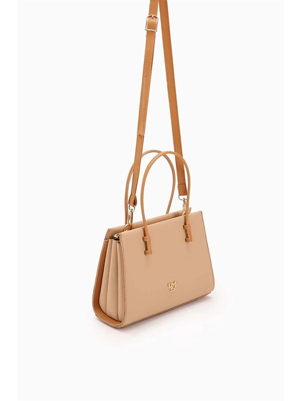 Bej Vizon Kadın El ve Omuz Çantası 930156