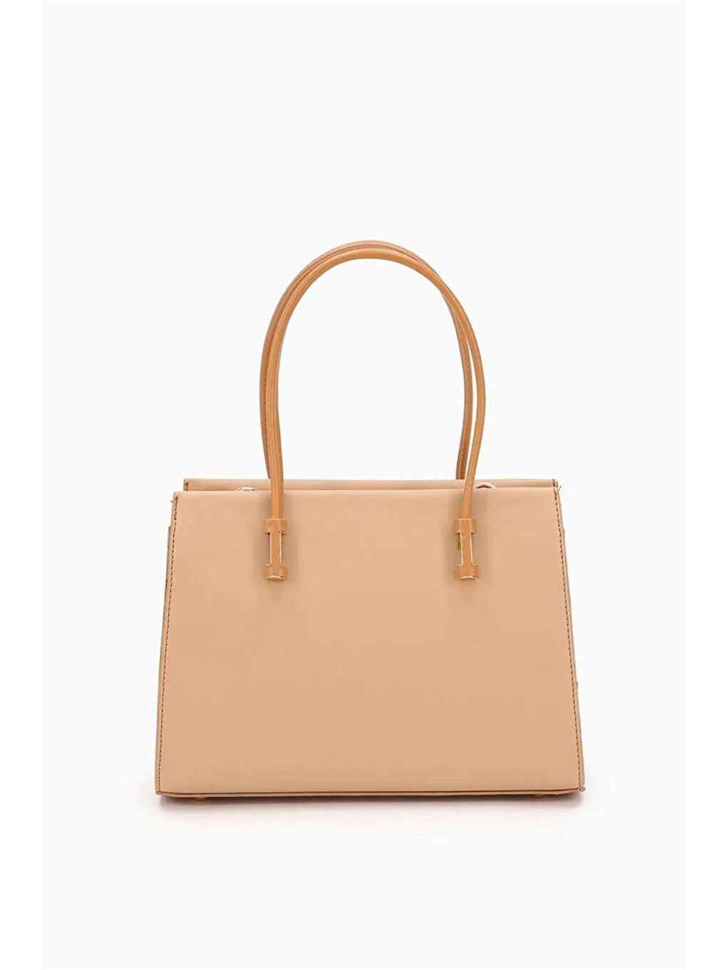 Bej Vizon Kadın El ve Omuz Çantası 930156-1