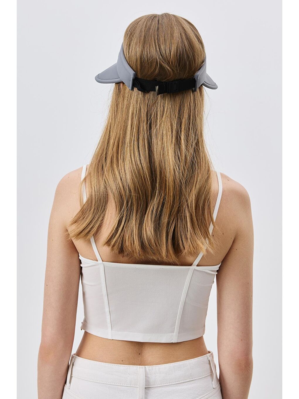 Vizor Plaj Şapkası Y25730-33 Gri-2