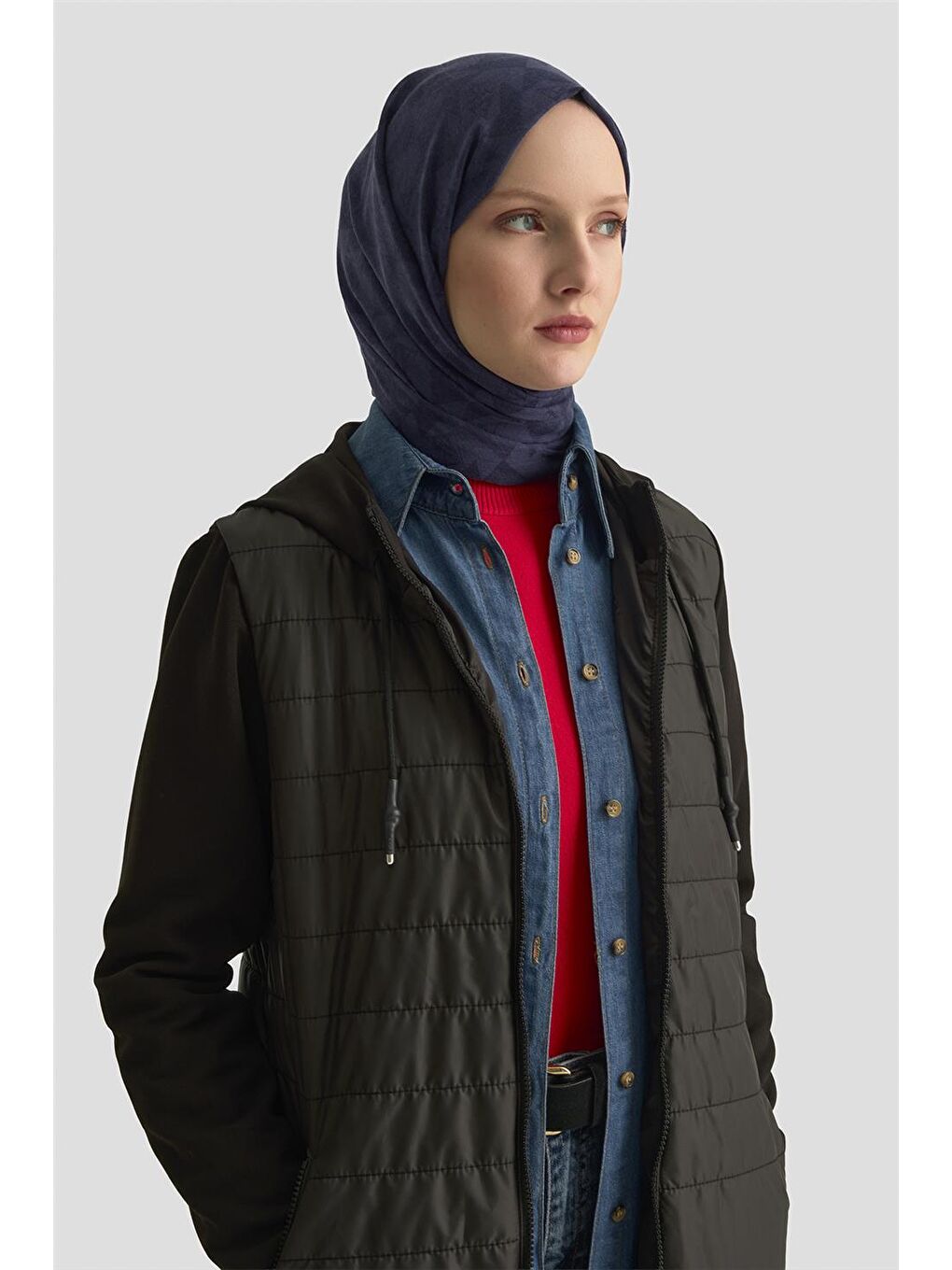 Kapitone Giyçık 25Kt543 Siyah-2