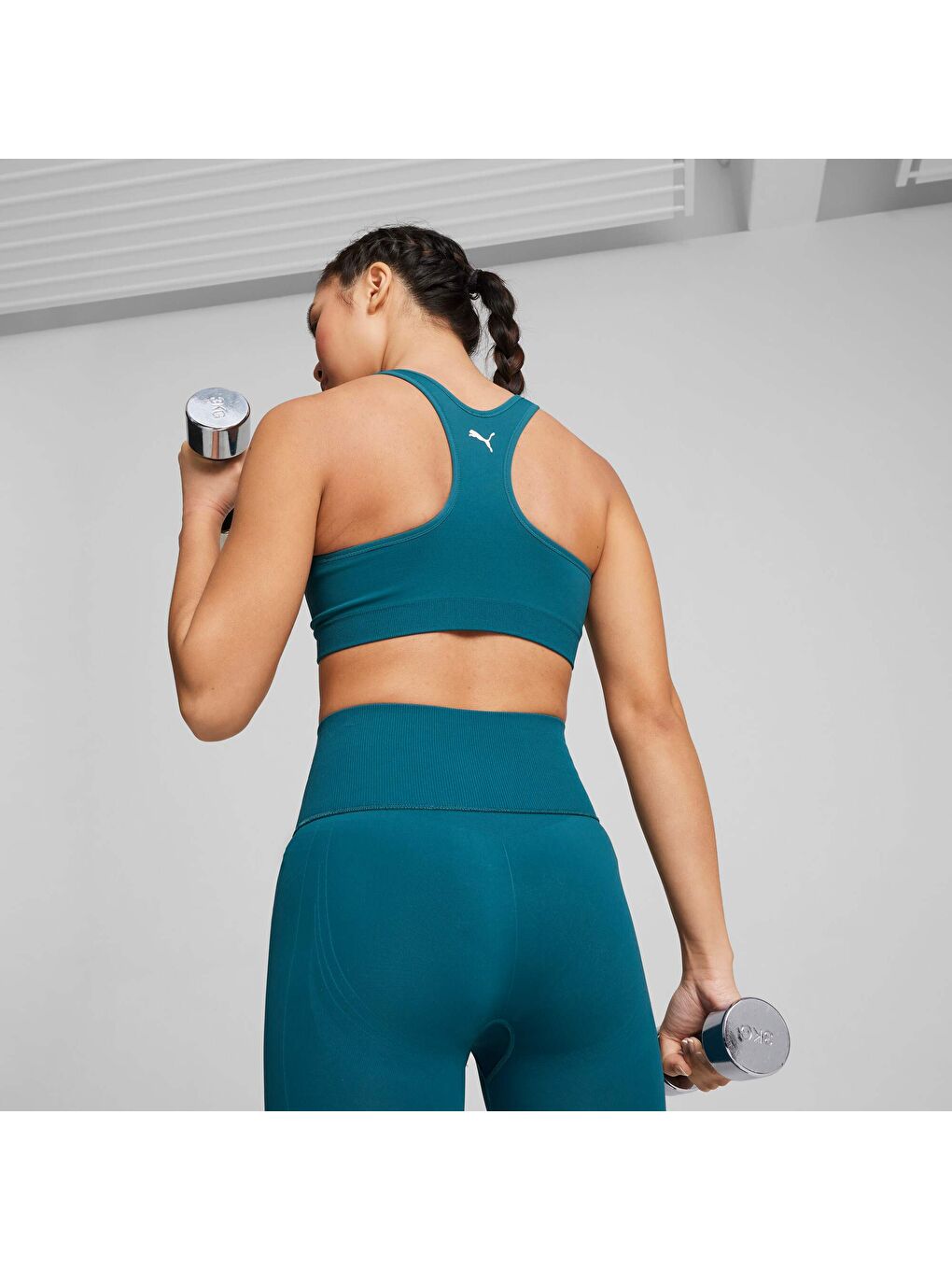 Yeşil 4Keeps SHAPELUXE Spor Sütyeni-2