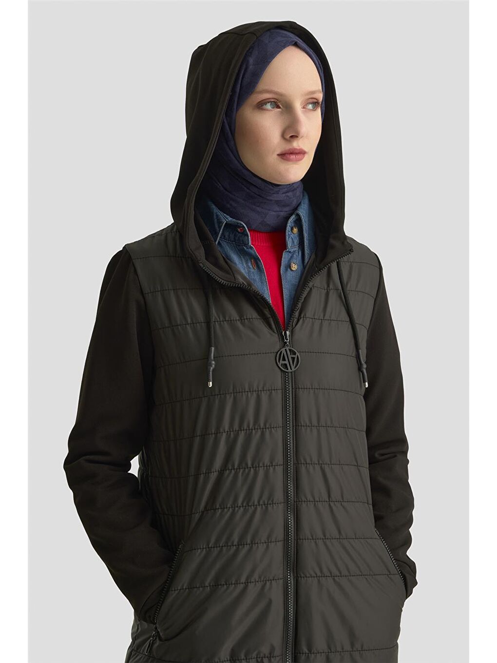 Kapitone Giyçık 25Kt543 Siyah-3