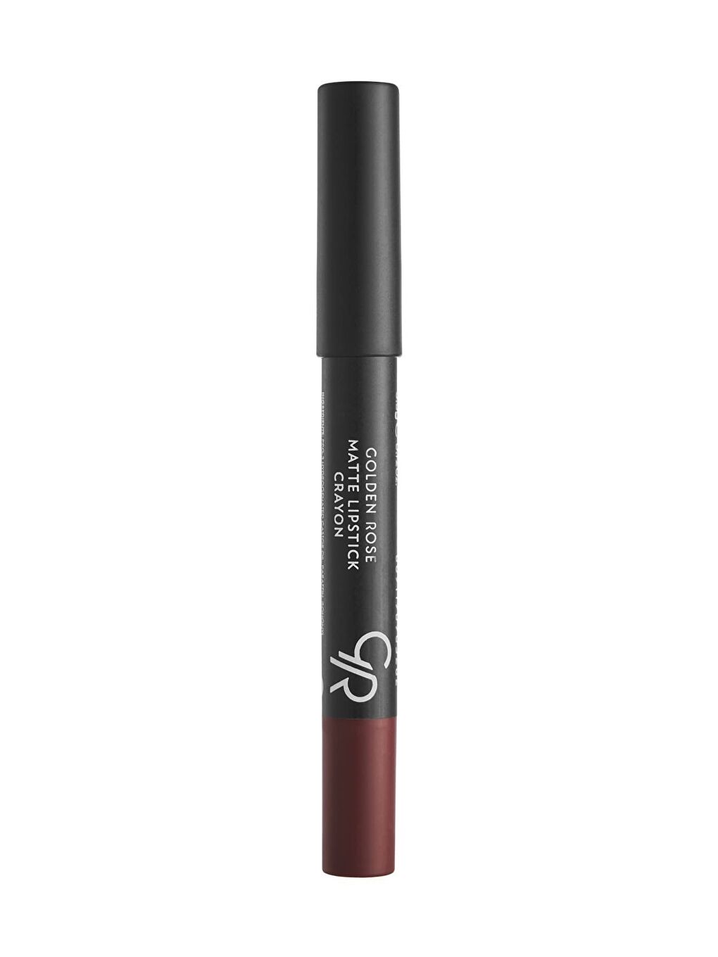 Matte Lipstick Crayon No: 01 Chocolate Brown - Mat Kalem Ruj-1