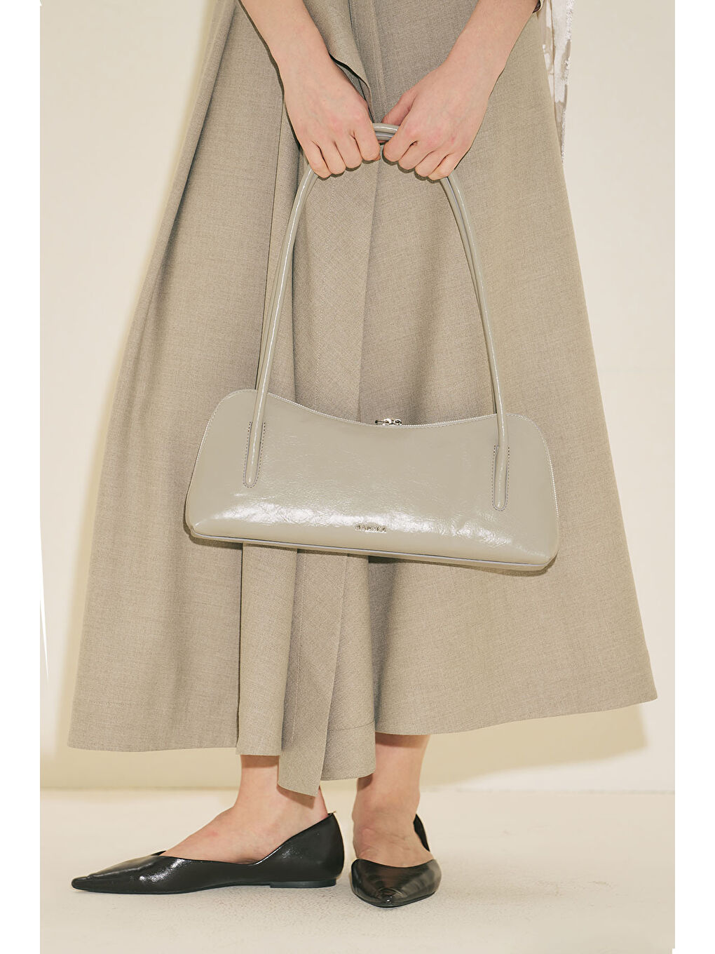 Kera Baget Çanta Gri-2