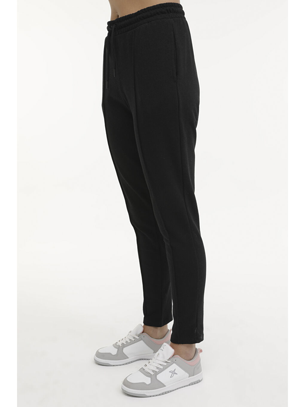 WL GOSIA 22MS888 4FX Siyah Kadın Eşofman Altı