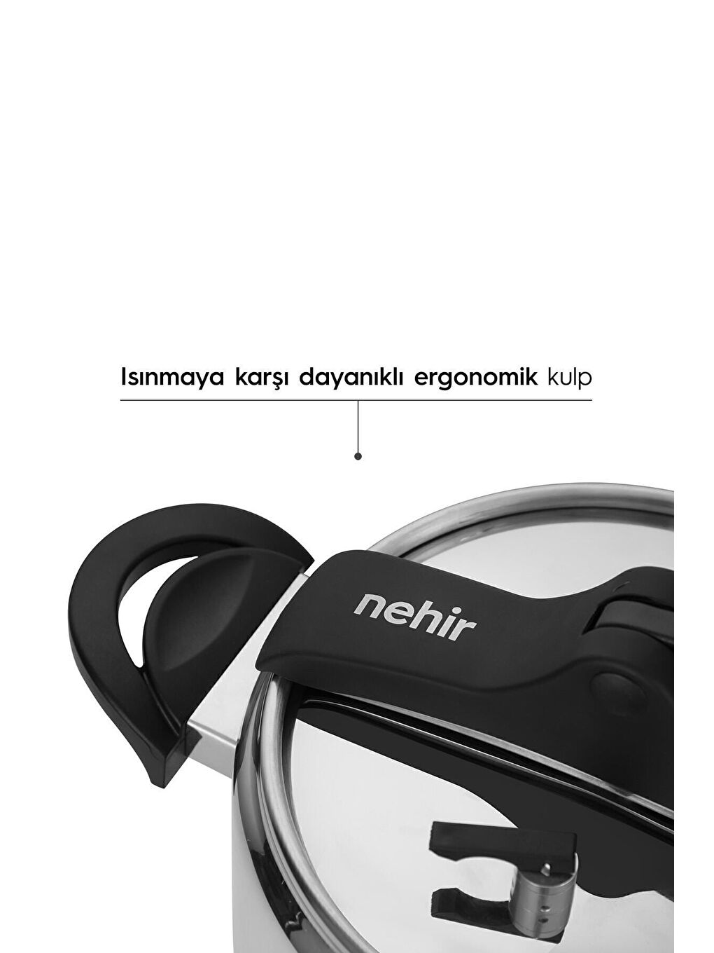 Gri Silver Trend Paslanmaz Çelik 6 Litre Düdüklü Tencere-2