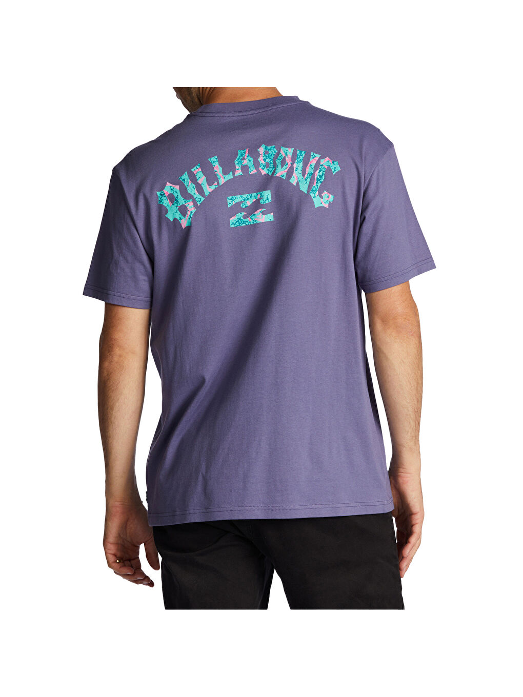 Arch Fill Ss Erkek Mor Tişört-4