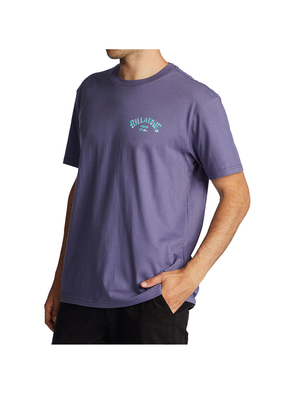Arch Fill Ss Erkek Mor Tişört-5