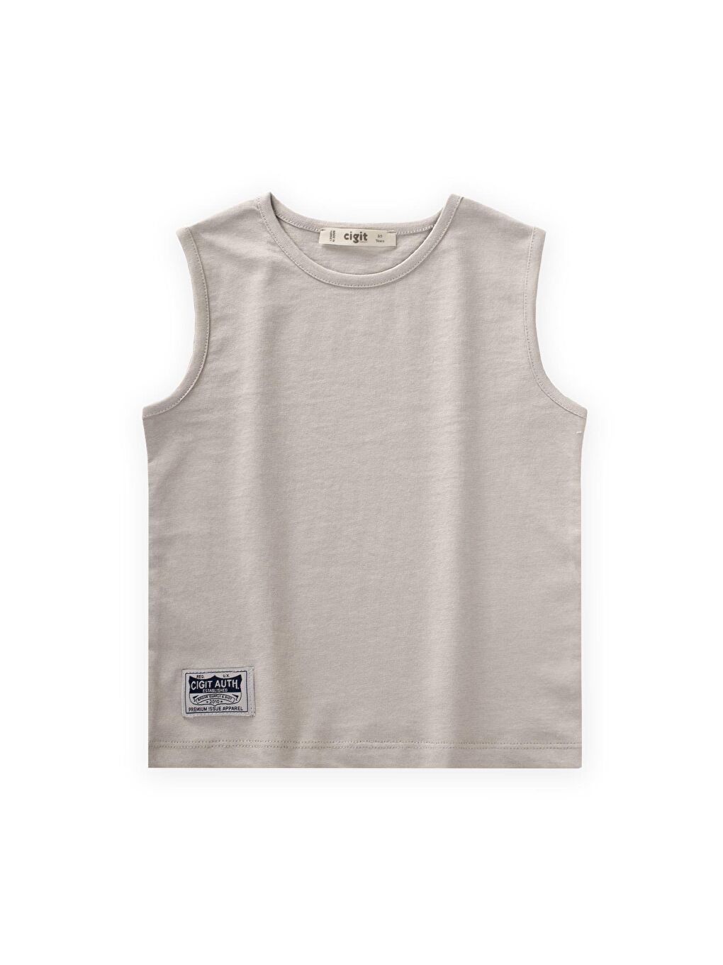 Ekru Erkek Çocuk Atlet