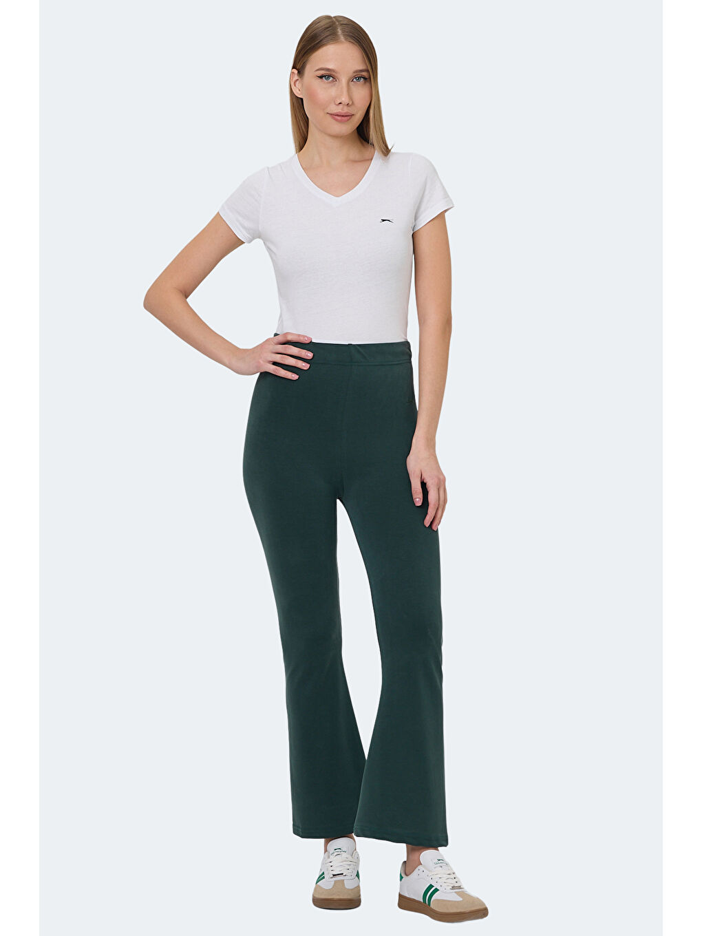 KITTENS Kadın Yeşil Tayt-5