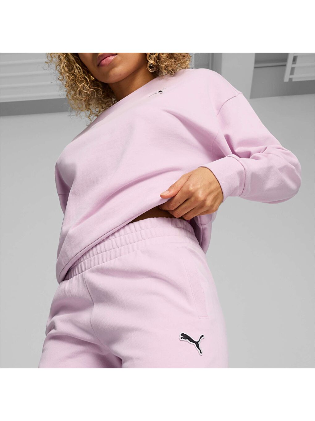 Pembe Better Essentials Kadın Eşofman Altı-3