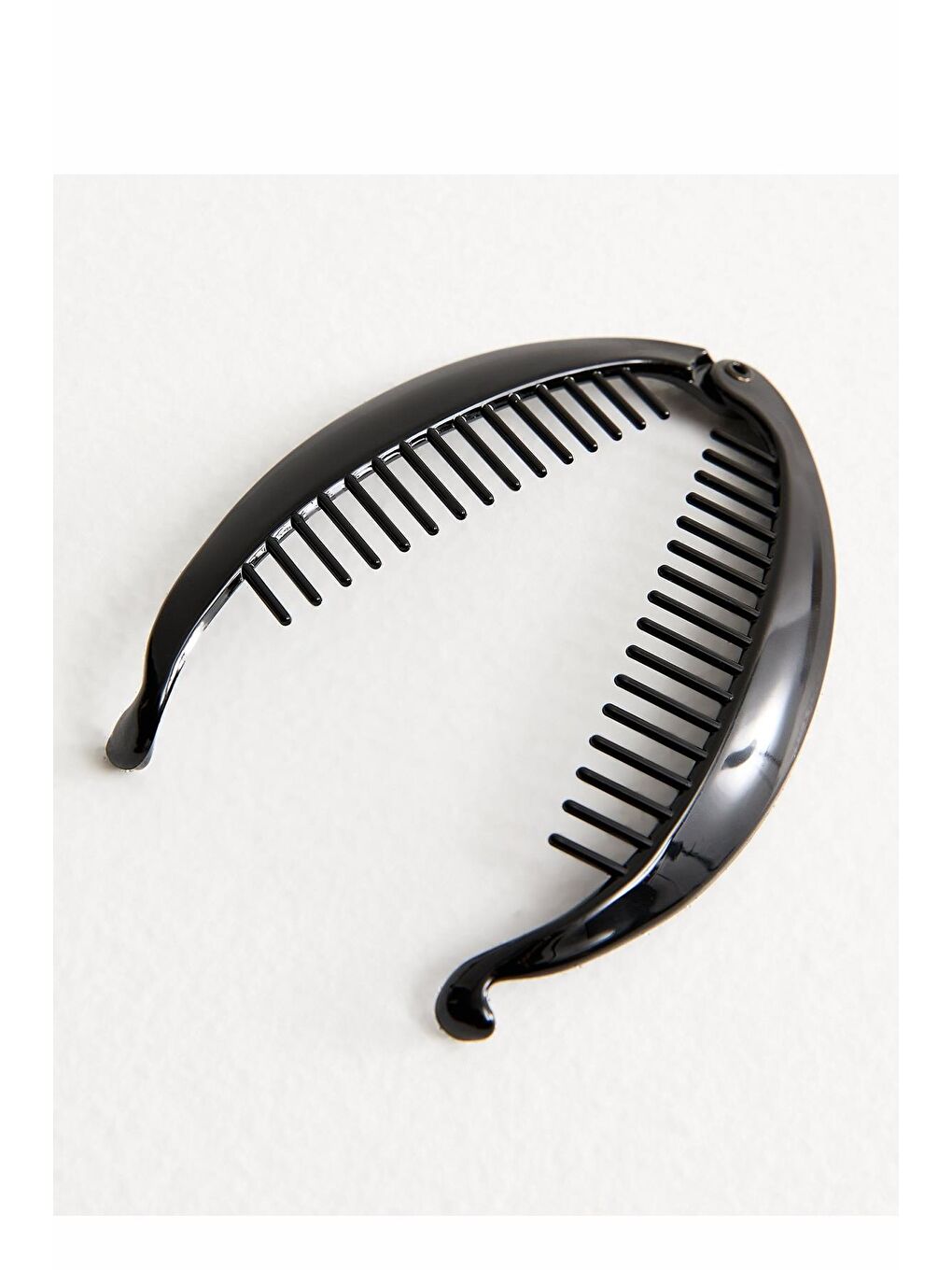 Siyah Yassı Plastik Muz Toka-1