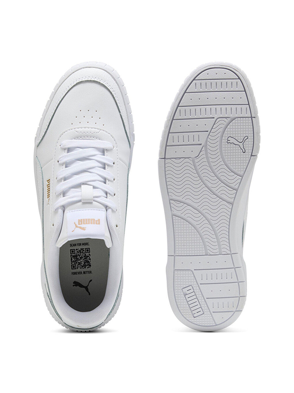 Ayakkabı Carina Mia Kadın Beyaz Sneaker-4