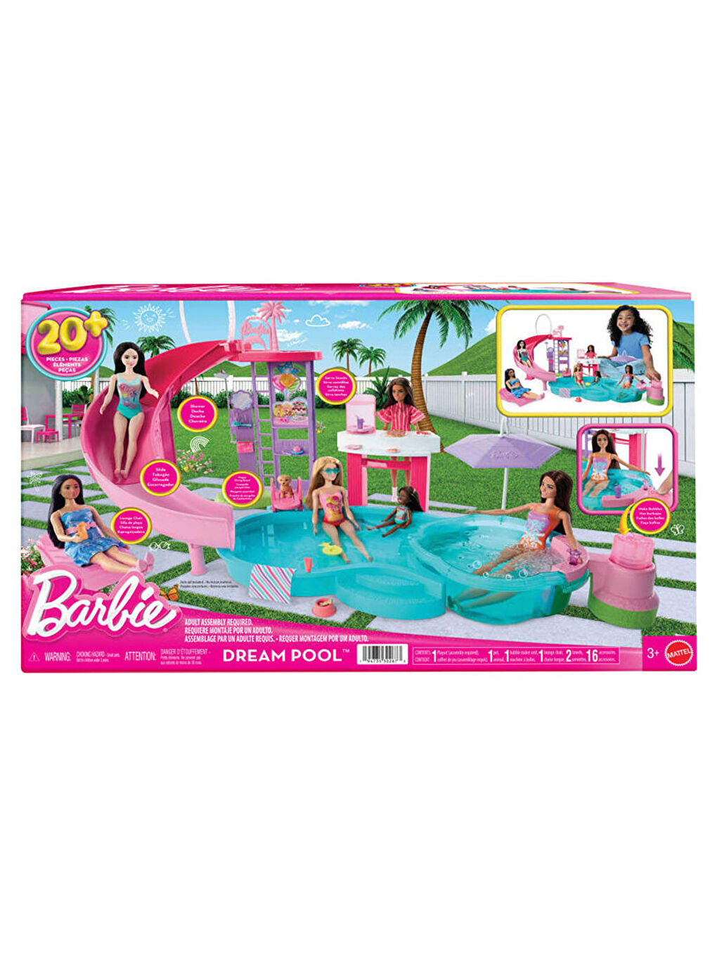 Barbie 'nin Rüya Havuzu Oyun Seti JFP01-1