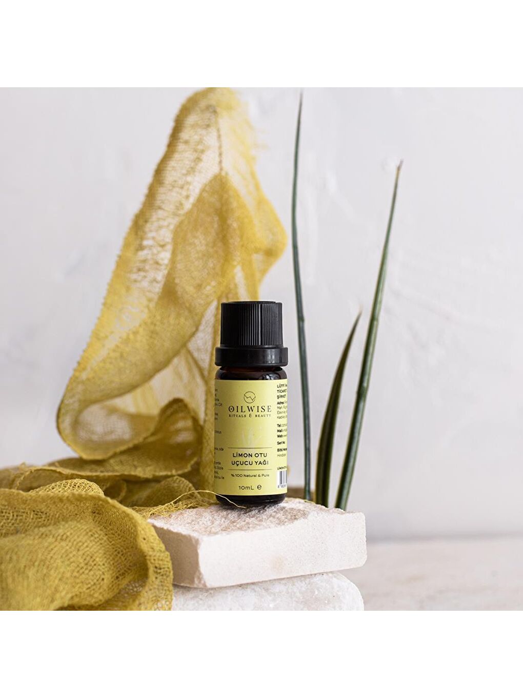 Rahatlatıcı ve Dengeleyici Limon Otu Uçucu Yağı 10 ml-1