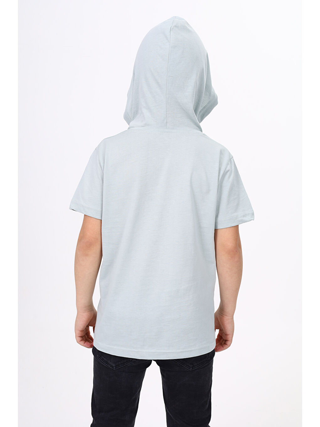 Yeşil Erkek Çocuk Baskılı Tişört-2