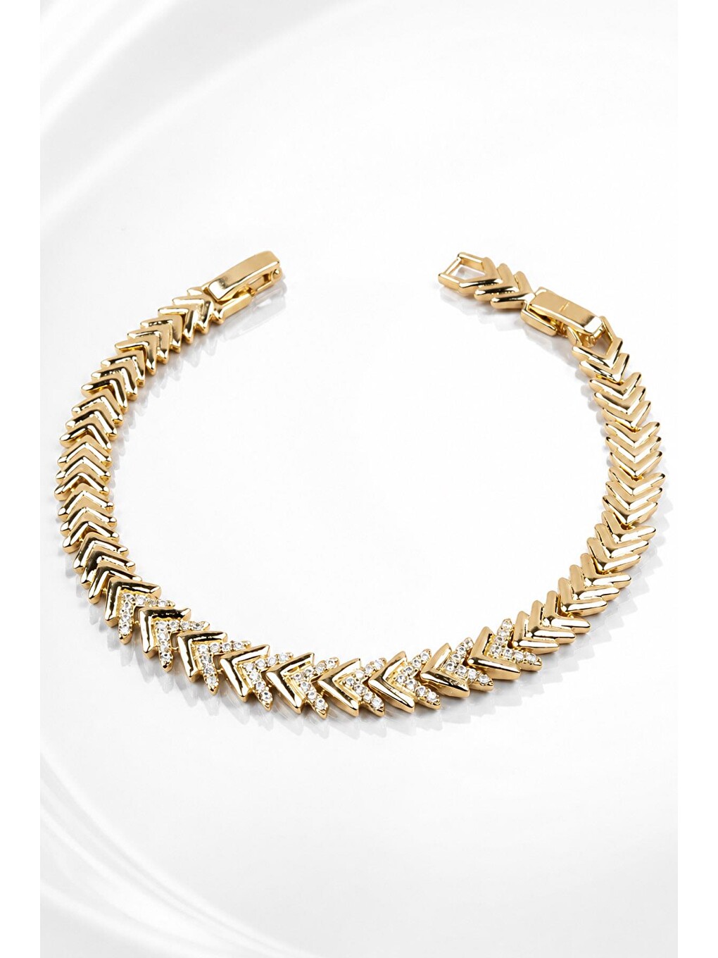 Sarı 14K Çavuş Model Xuping Bileklik-3