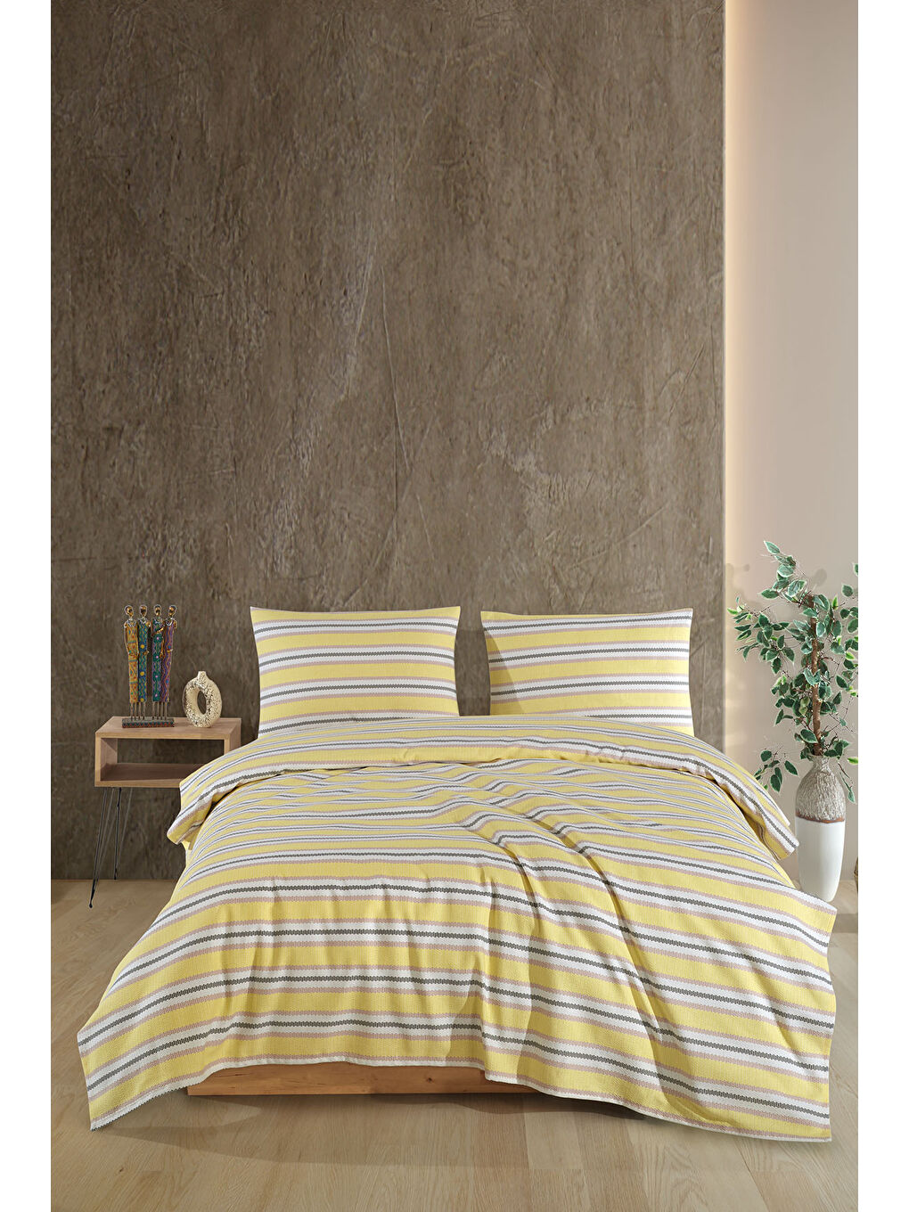 Scatt Pike Tek Kişilik (160x220 cm) Ekru