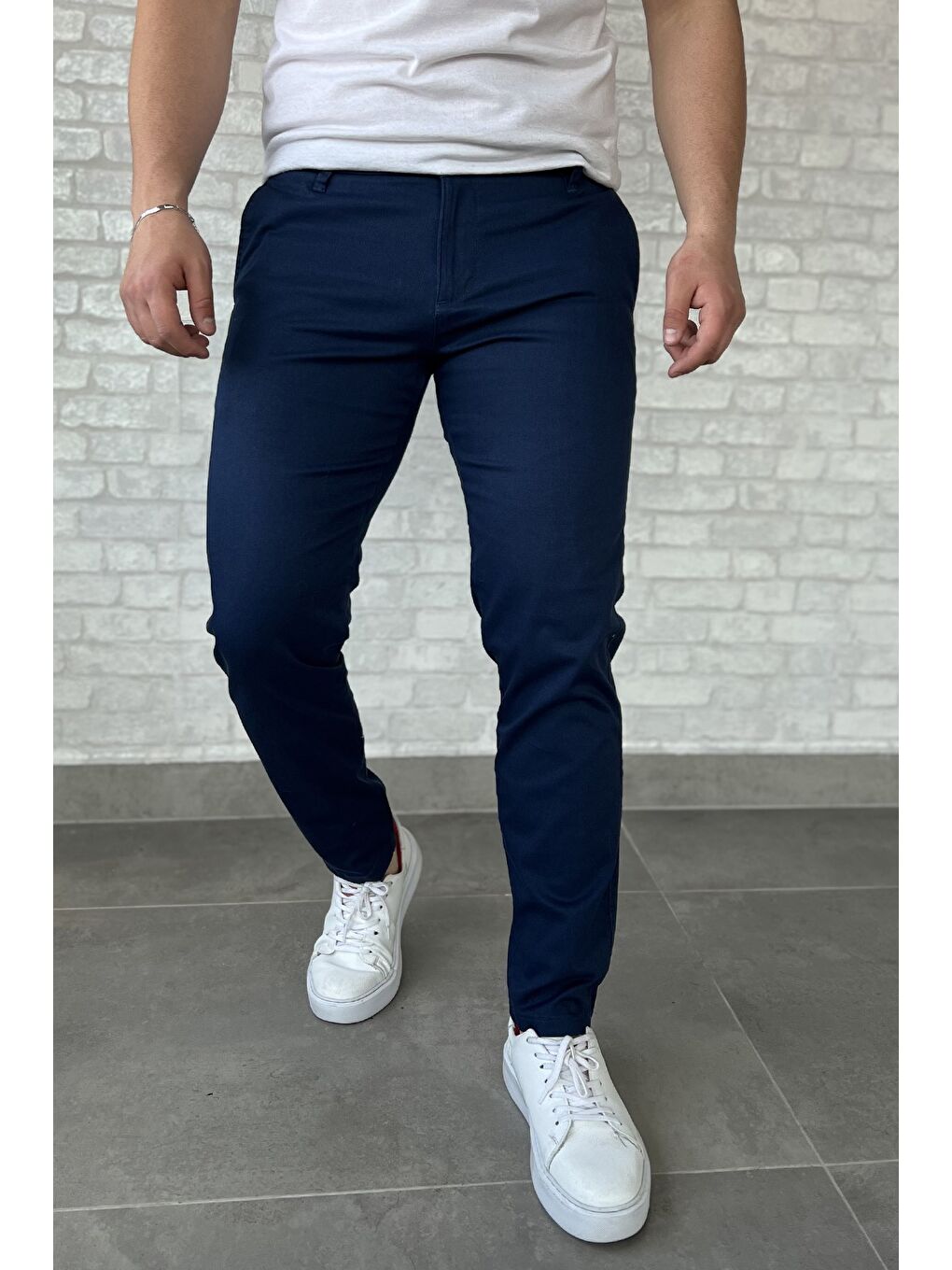 Lacivert Erkek Gabardin Pantolon