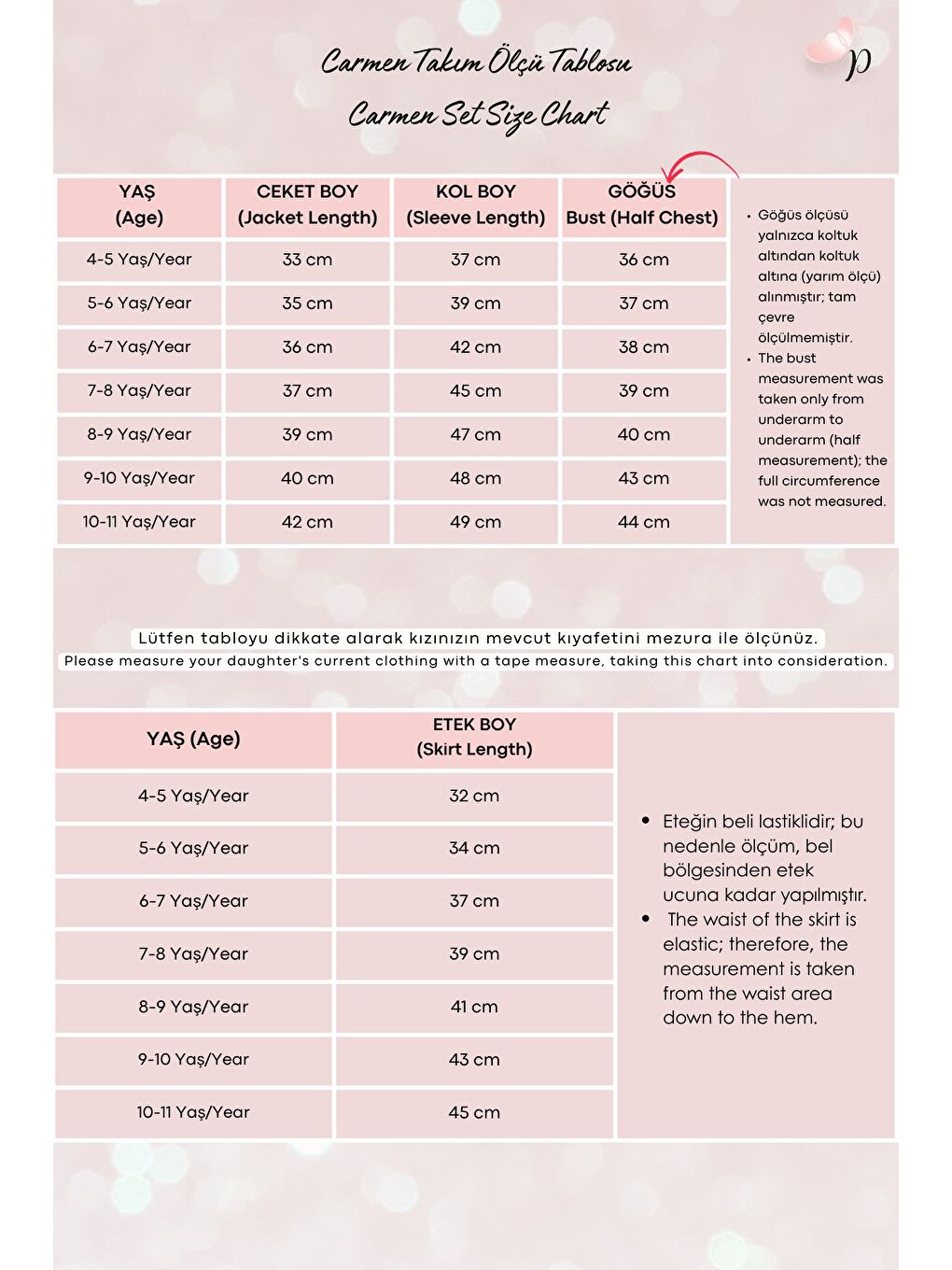 Kız Çocuk Kırmızı Carmen Tüvit 23 Nisan Bayram Etek Ceket Yılbaşı Takım-3