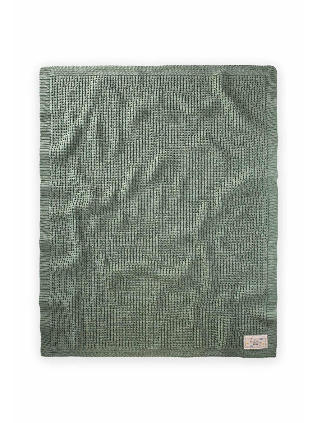 Selanik Triko Battaniye 80X100 (+/-5 Cm ) Mint Yeşili-1