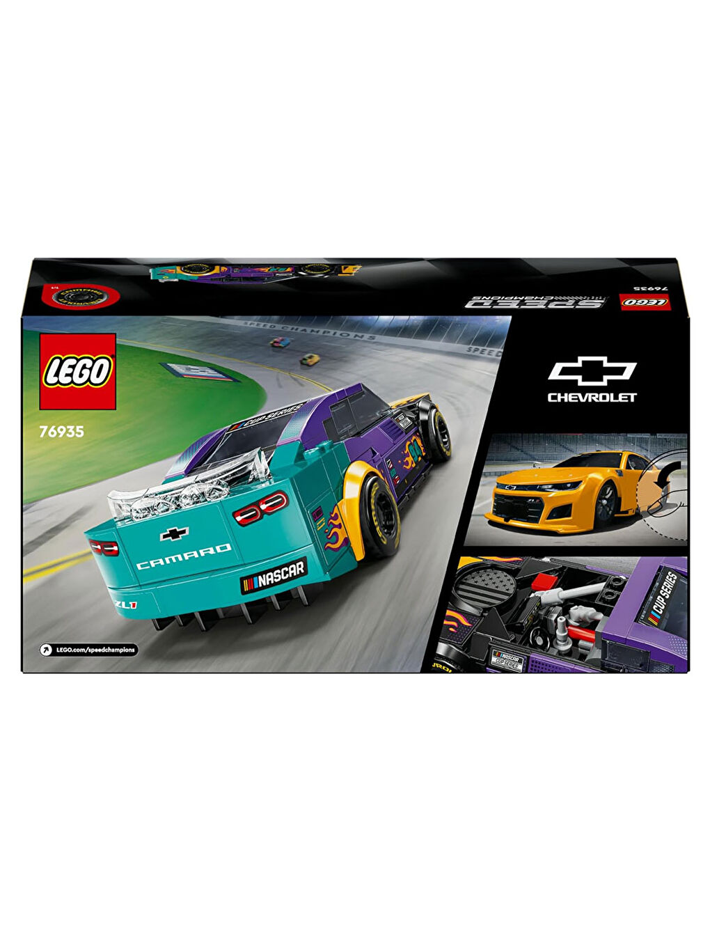 Lego Speed Champions NASCAR Next Gen Chevrolet Camaro ZL1 76935 - 2