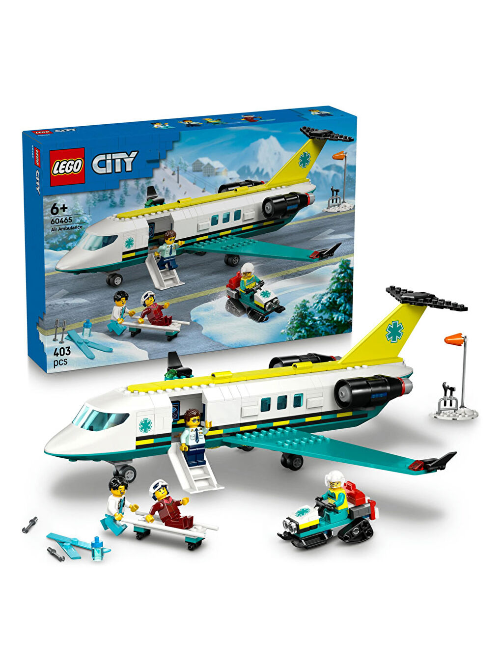 City Acil Hava Ambulans Uçağı 60465