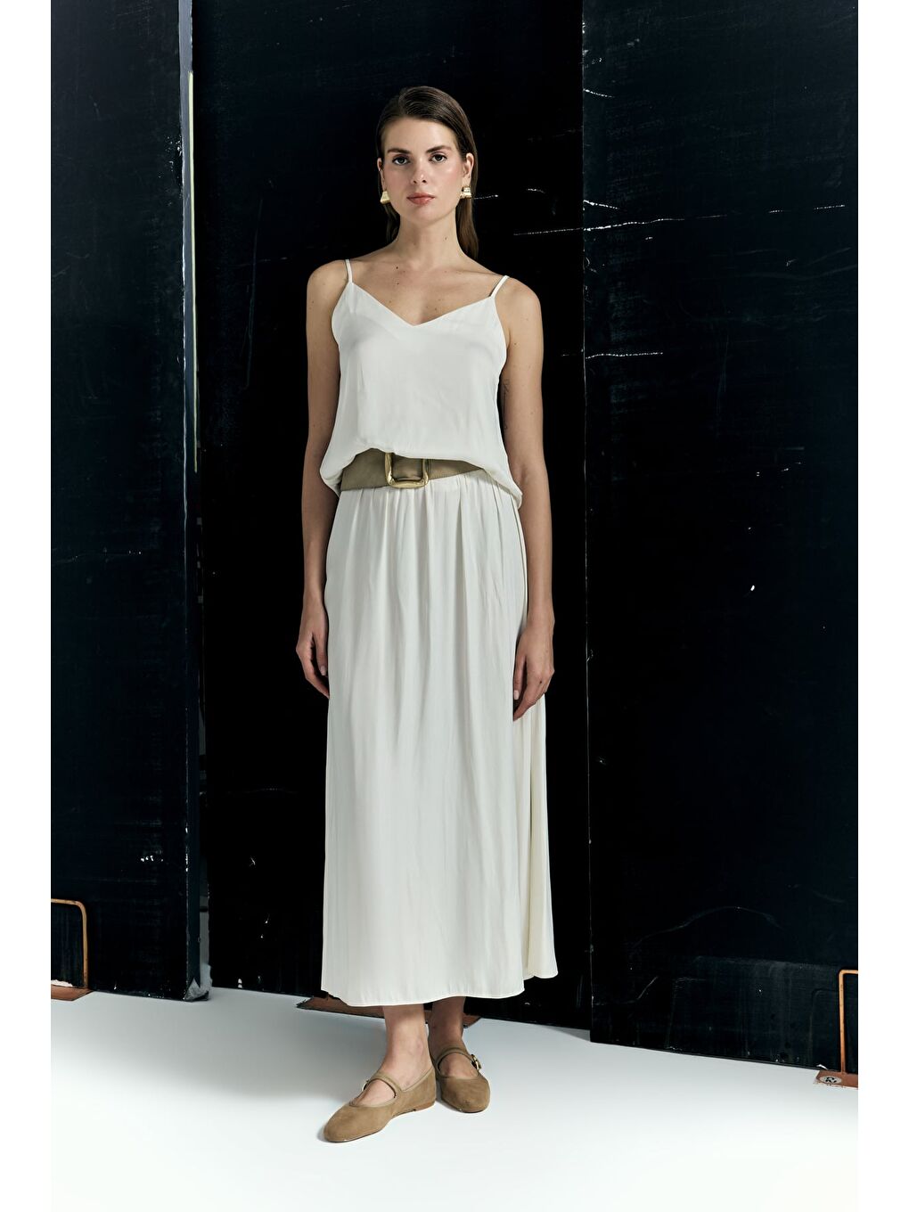 Bej Tosca Etek - Taş-2