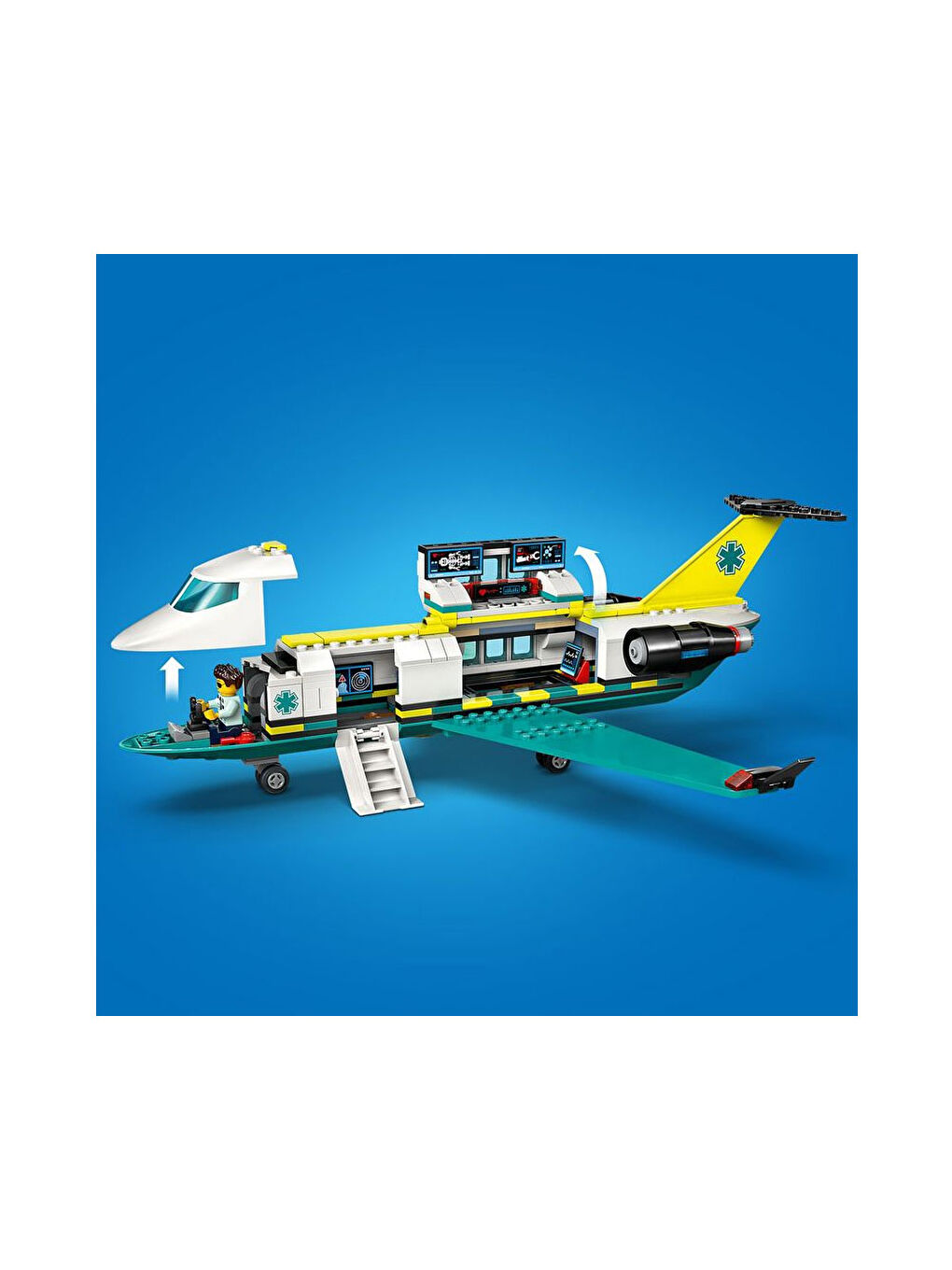 City Acil Hava Ambulans Uçağı 60465-3